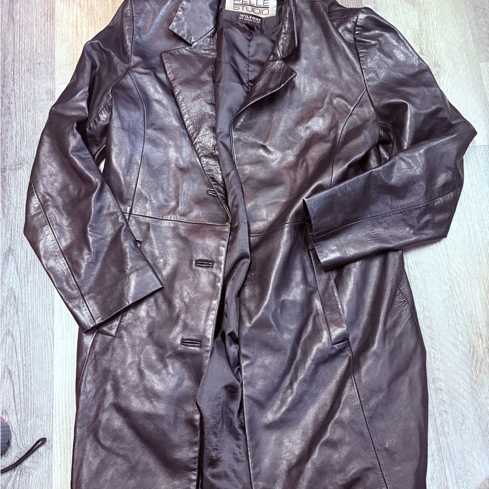 Wilson Black Leather Jacket